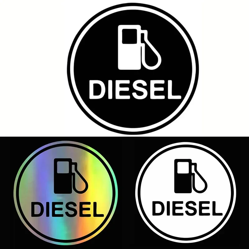 Heavy Equipment Stickers - 14 × 14 センチメートルディーゼルガスキャップ車のステッカー車体バンパー窓オートバイのラップトップ壁ビニールフィルム PVC デカール車のチューニングアクセサリー