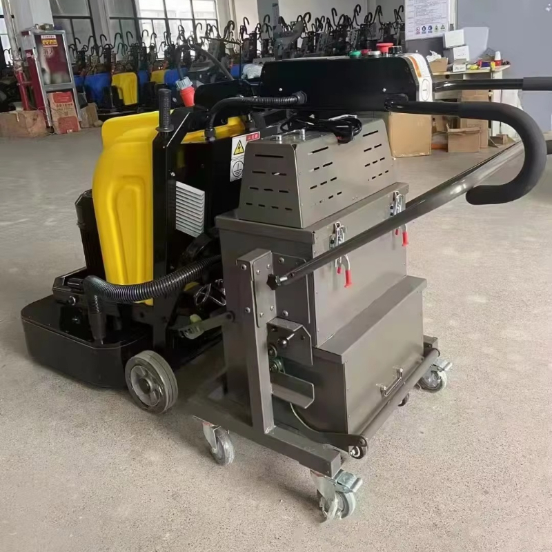 Heavy Equipment Industry - デュアルヘッド工業用掃除機 強力吸引 60L 大型集塵機 フロアグラインダー対応 建設機械用