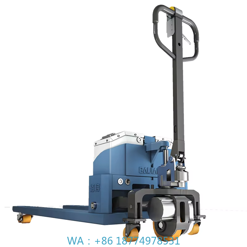 Electric Pallet Jack - トラック3000kg 550mm電動パレットジャッキ中国工場サプライヤー人気販売セミ電動パレット