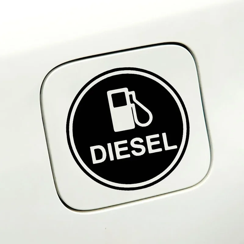 14 × 14 センチメートルディーゼルガスキャップ車のステ - Heavy Equipment Stickers のレビューと価格