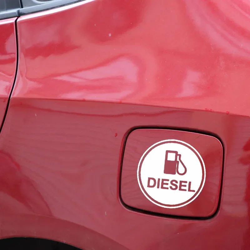 14 × 14 センチメートルディーゼルガスキャップ車のステ - Heavy Equipment Stickers のレビューと価格