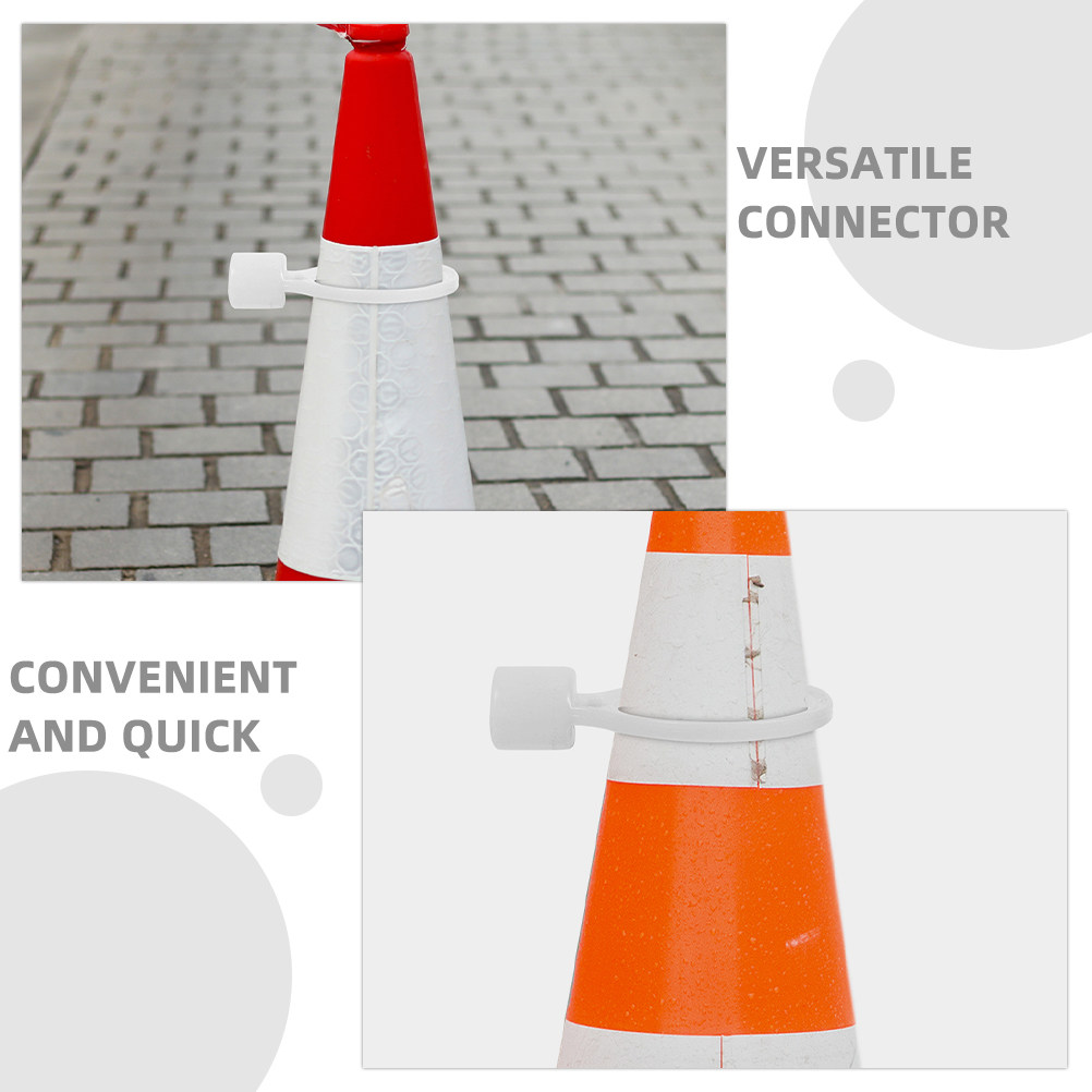 12個入り調整可能な安全コーンコネクター、駐車場バリア、工事 - Road Traffic Cone のレビューと価格
