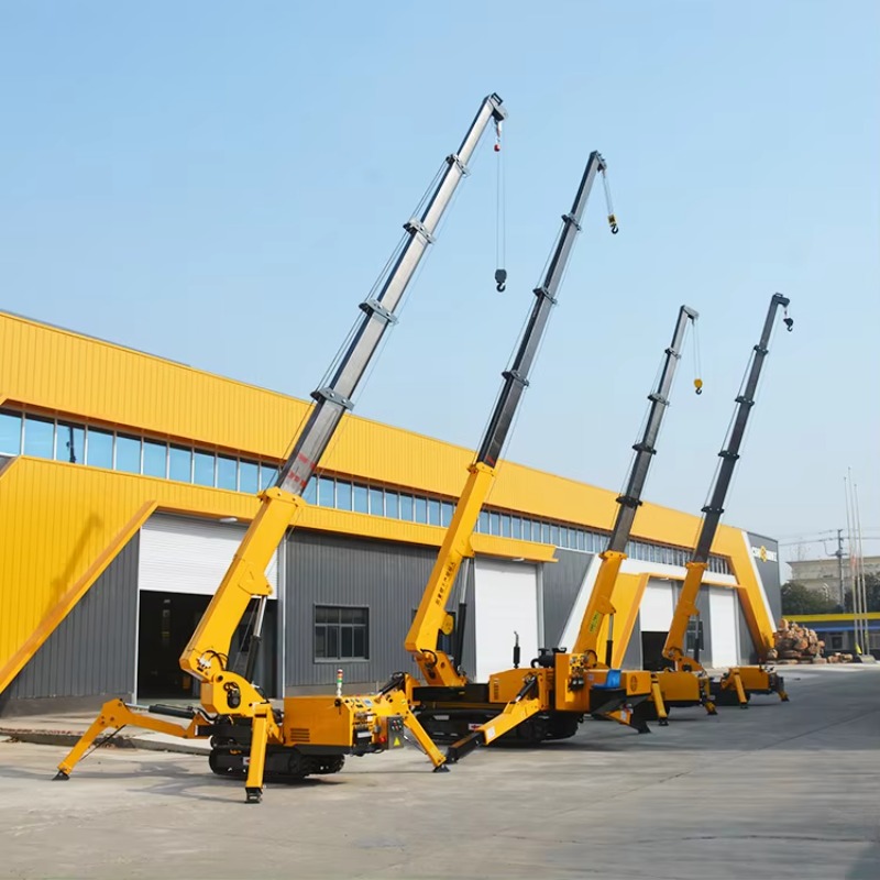 8T油圧スパイダークレーンヘビーデューティーミニクローラーク - Heavy Equipment Handling のレビューと価格