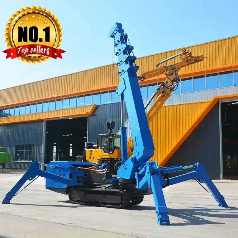 8T油圧スパイダークレーンヘビーデューティーミニクローラーク - Heavy Equipment Handling のレビューと価格